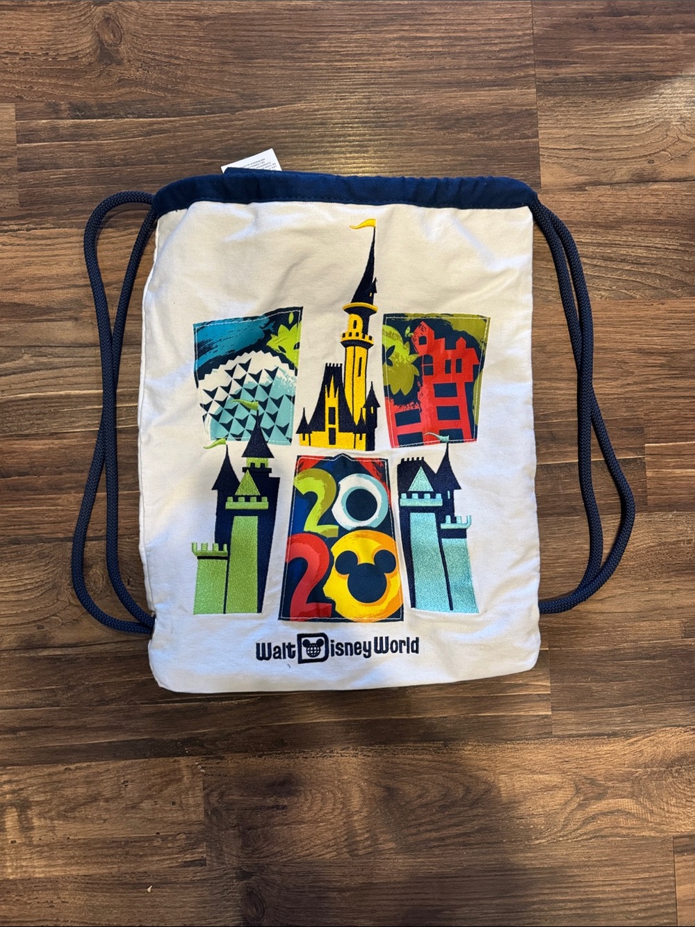Disney Canvas Drawstring Backpack